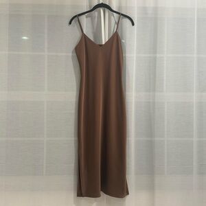 Vintage Brown Slip Dress